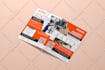 do editable canva brochure, canva flyer, canva trifold design