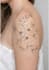 do floral and minimalist tattoo design