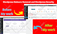 remove wordpress malware removal, hacked wordpress website security