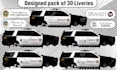 design custom livery for fivem ems, police, sports vehicles