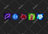 digitally paint cool game skill and item icons