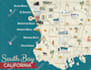 draw custom travel illustrated vector map design