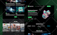 clean professional landing page UI UX design in figma