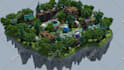 build minecraft lobby, map, house, spawn in java or bedrock