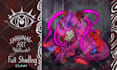 create horror art, dark monsters and creatures illustrations