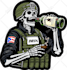 draw cool skeleton design