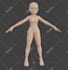 make a 3d anime character model