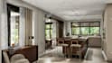 deliver photorealistic 3d renders for creative modern interiors