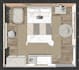 do bedroom interior design and 3d rendering