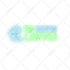 design neon logo, neon sign, glowing text
