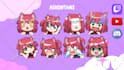 create custom anime chibi for twitch discord emotes and sub badges