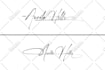 design signature, handwritten, script, cursive, handwriting logo