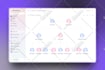 design saas UI UX dashboard for your web app or CRM