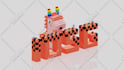 design great quality voxel models for nft and video games