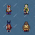create pixel art character sprites for your game