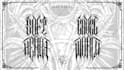 draw dark lettering tattoo art
