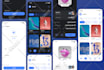 create mobile app UI UX design in figma