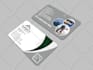 design unique business cards or loyalty cards in canva or photoshop