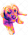 make your pet into unique colorful wpap pop art illustration