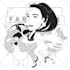 create funny caricature e papiro di laurea
