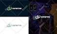 do unique modern minimalist custom business logo design