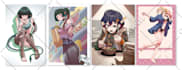 create anime character illustrations for fan art, or oc