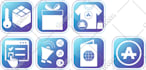 design app icons and web buttons within 24 hours