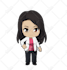 draw a character in a chibi style