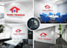 do 100 realistic office interior branding logo mockups design