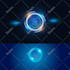 design flat, youtube, twitch, gaming or simple logo