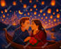 paint your cartoon portrait in disney style