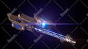design a 3d sci fi hard surface weapon or prop model