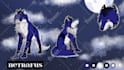 we will draw a furry, human or a wolf for you
