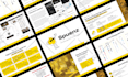 design presentation, pitch deck, sales deck in canva, indesign, or powerpoint