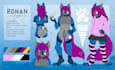 draw reference sheet for your furry character