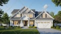 render 3d architectural exterior home design, interior house walkthrough video