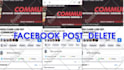 delete your all facebook group posts