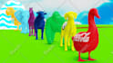 create awesome 3d animal animation for kids