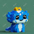 create 1000 3d nft items, collectibles, characters in voxel art