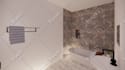 create 3d model exterior facade with realistic rendering