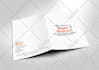 do modern, corporate presentation folder