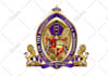 create a church seal logo and school, bishop seal