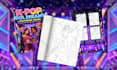create coloring book pages and book cover for amazon KDP