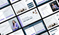 design presentation, pitch deck, sales deck in canva, indesign, or powerpoint