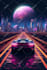 create synthwave or retrowave style art for any project using ai