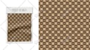 design logo initials monogram seamless clothing pattern