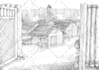 draw your concept in pen and ink lineswork, depicting abstract concept
