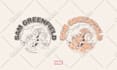 design vintage retro illustration for t shirt or merchandise