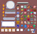 design pixel assets or sprites