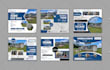 design real estate facebook instagram ads posts and canva design